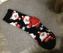 Load image into Gallery viewer, Fuzzy Winter/Holiday Socks