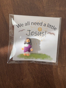 Little Jesus Figurine w/Card