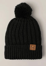 Load image into Gallery viewer, Sherpa Lined Pom Pom Beanie