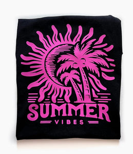 Summer Vibes w/ Sun - S/S Tee