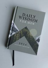 Load image into Gallery viewer, 2024 Daily Wisdom Devotional-For Men + For Women