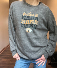 Load image into Gallery viewer, FOOTBALL MAMA Trio Sweatshirt