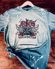 Load image into Gallery viewer, I don’t think Jesus done it that way-Acid Wash Graphic T