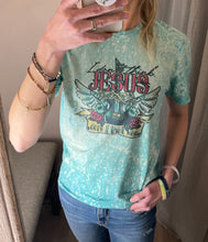 Load image into Gallery viewer, I don’t think Jesus done it that way-Acid Wash Graphic T