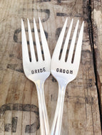 Fork Set-Bride/Groom