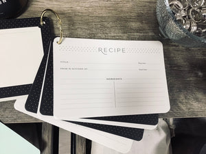 Recipe Ring Journal