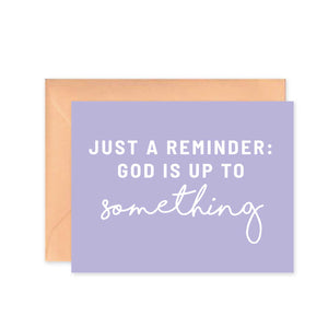 GCards-God is up to Something