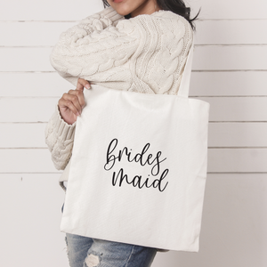 Tote White-Bridesmaid