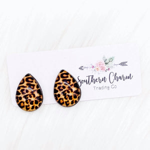 Stud Earrings-Big as Texas Teardrops