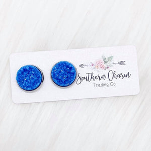 Stud Earrings-Crystal Studs