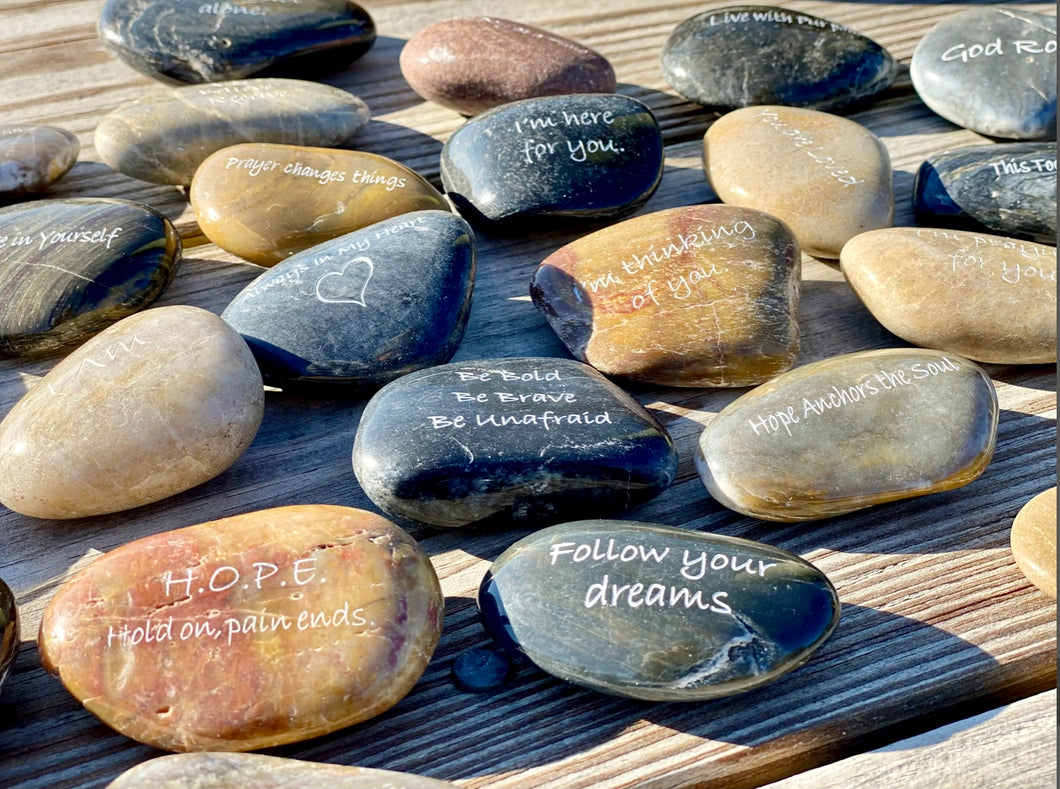 Inspirational River Rocks