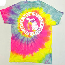 Load image into Gallery viewer, Neon Rainbow TieDye-MI/GL State