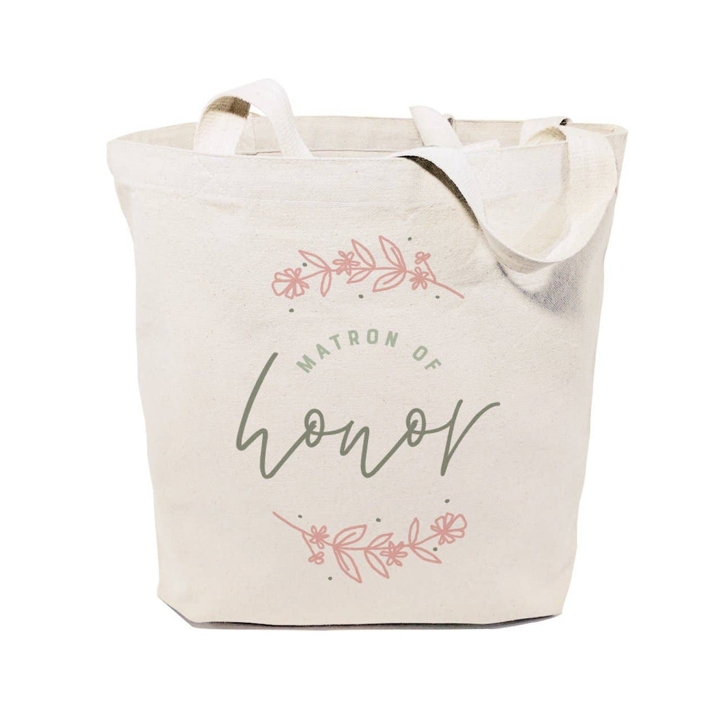 Tote-Matron of honor-Floral