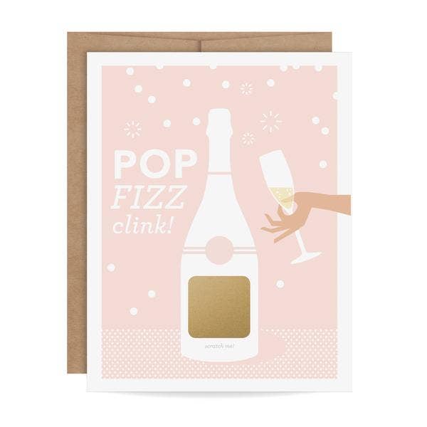 Scratch Off Card-Pop Fizz Clink