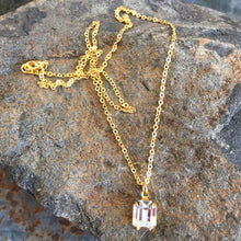 Load image into Gallery viewer, Clear Swarovski Crystal Necklace