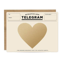 Load image into Gallery viewer, Scratch Off Card-Classic Telegram