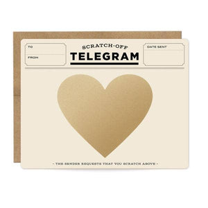 Scratch Off Card-Classic Telegram