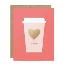 Load image into Gallery viewer, Scratch Off Card-Coffee Love