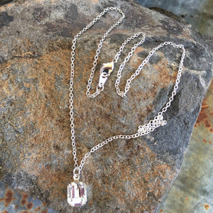 Clear Swarovski Crystal Necklace