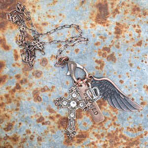 Blessed-Treasure Charm Necklace