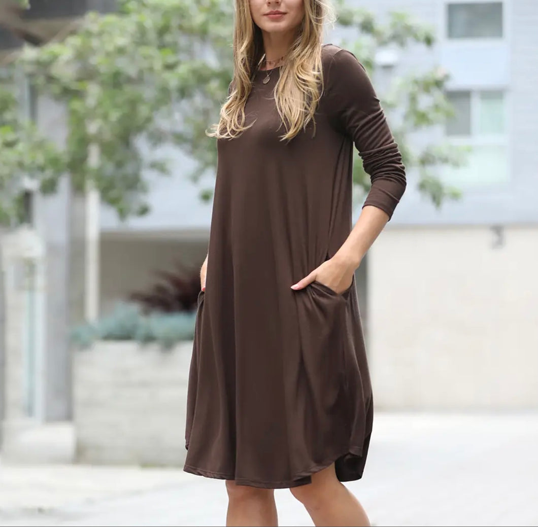 Signature Side-Pocket Dress